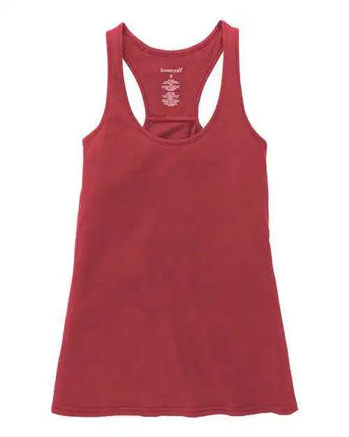 Boxercraft Yt56 Girls’ Vintage Charm Tank Top - Crimson