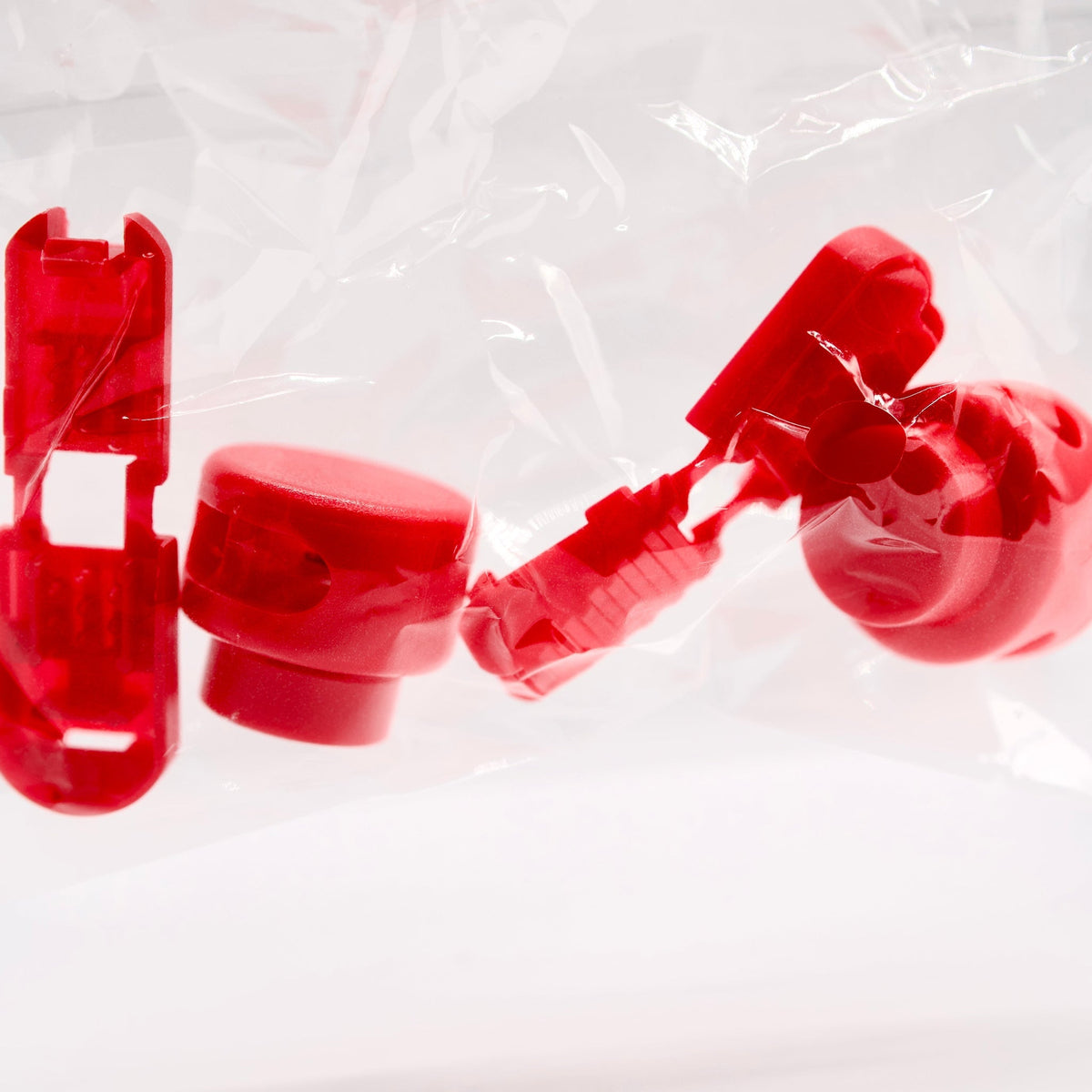Bread Clip Lace Accessories - Blaze Red