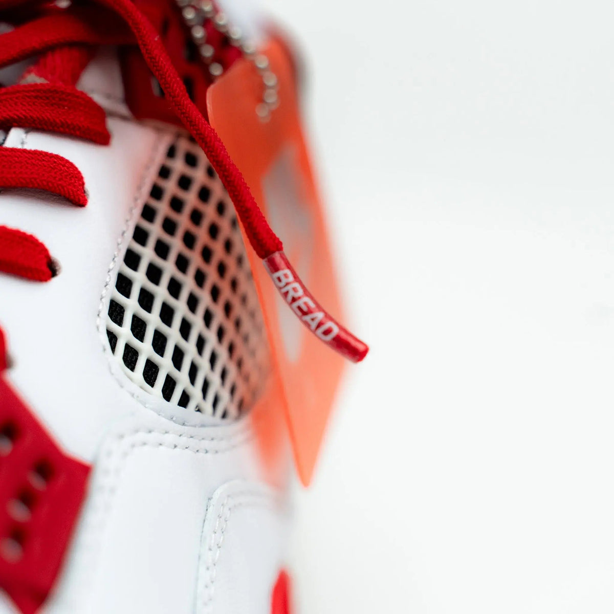 Bread Elastic Shoelace - Bold Red