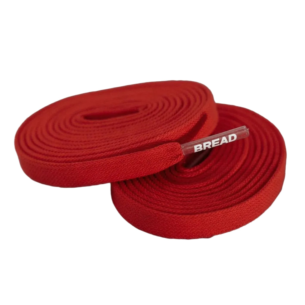 Bread Elastic Shoelace - Bold Red