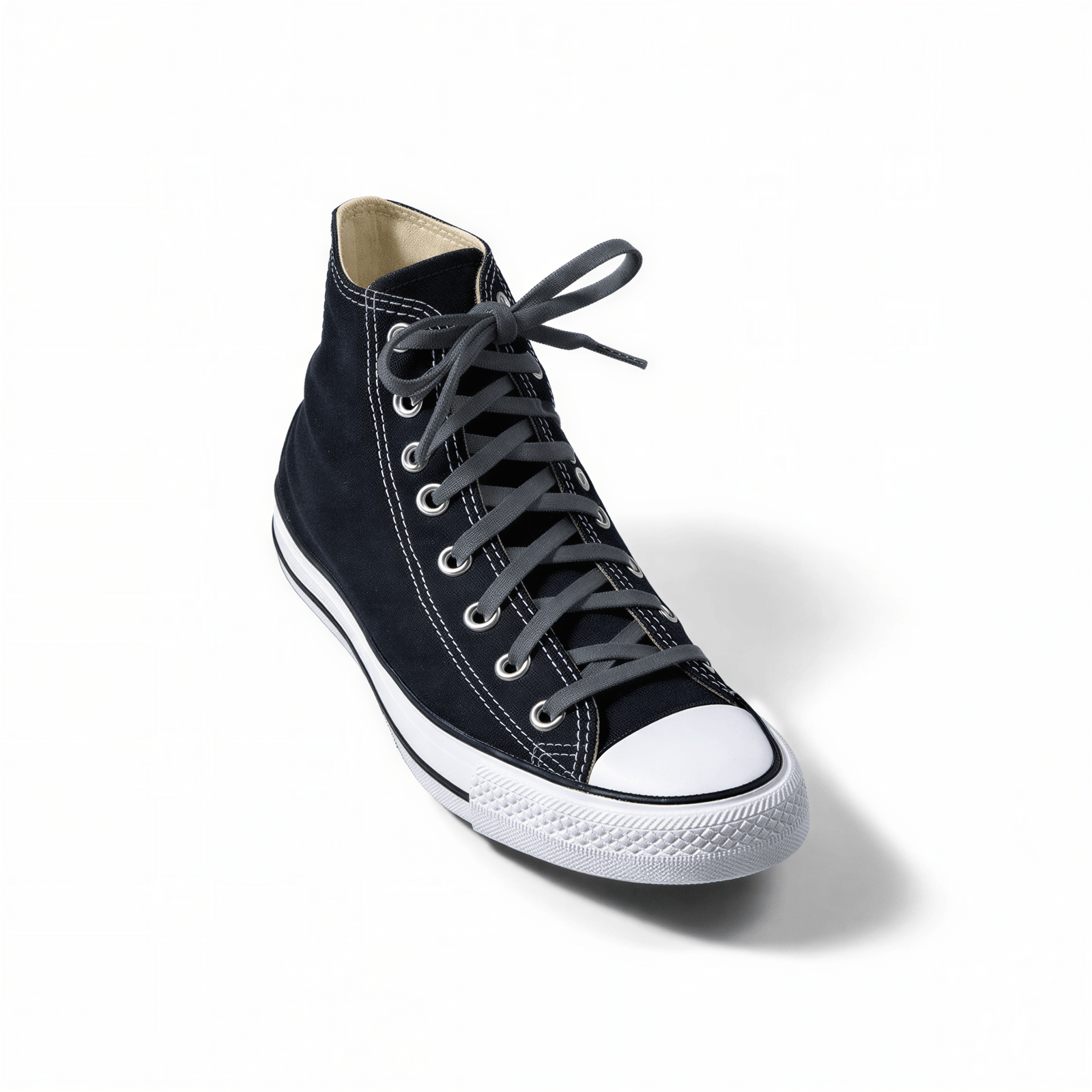 Bread Elastic Shoelace - Charcoal Grey