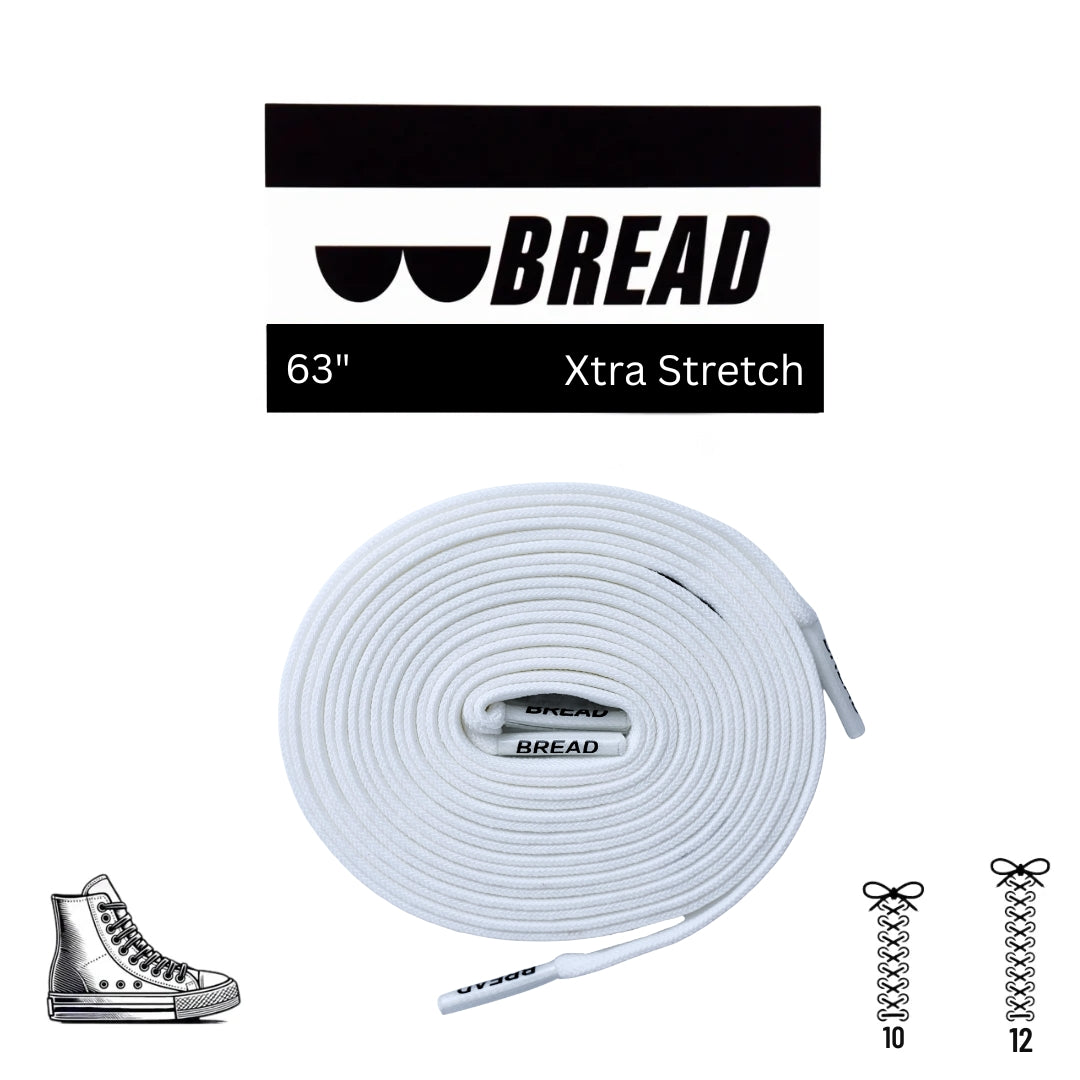 Bread Elastic Shoelace - Cloud White