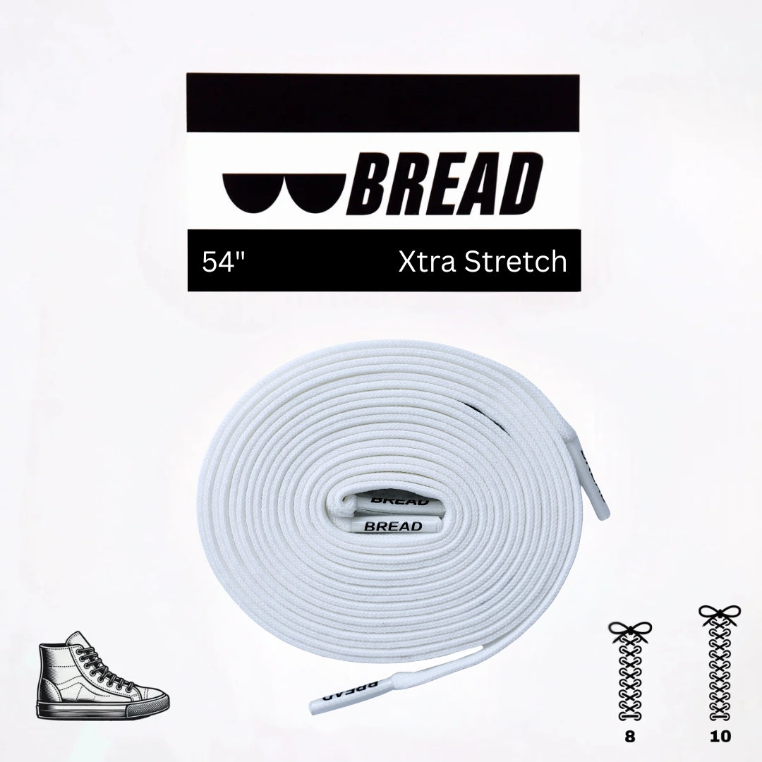 Bread Elastic Shoelace - Cloud White