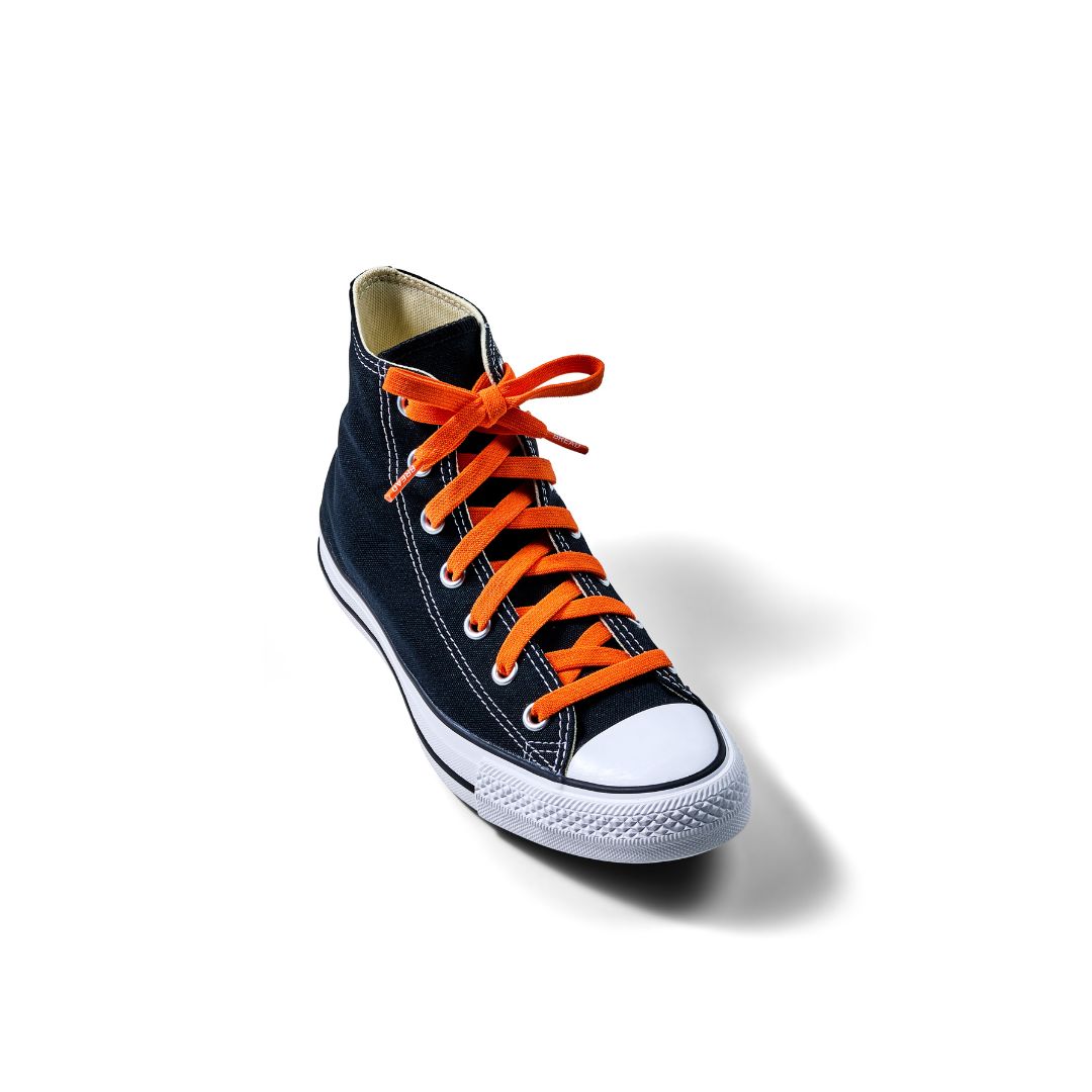 Bread Elastic Shoelace - Coral Orange