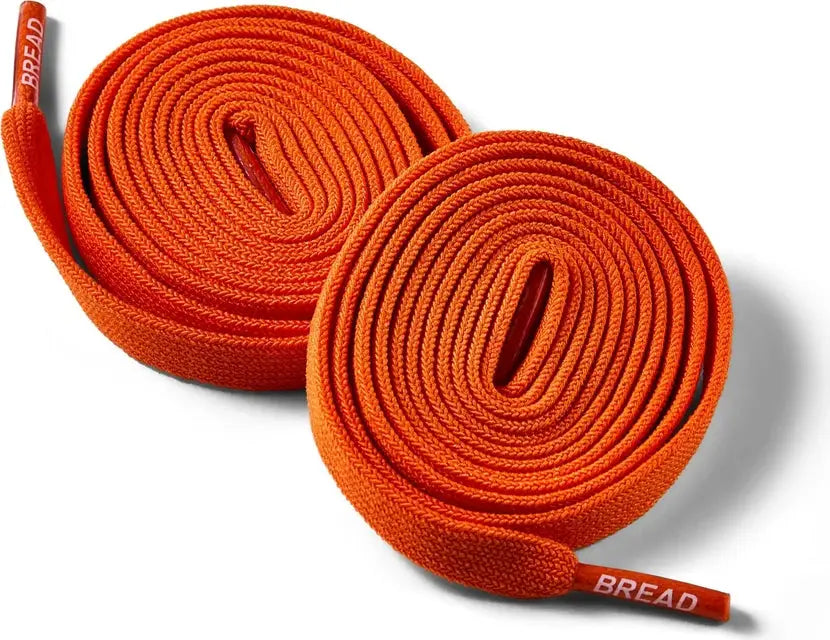 Bread Elastic Shoelace - Coral Orange