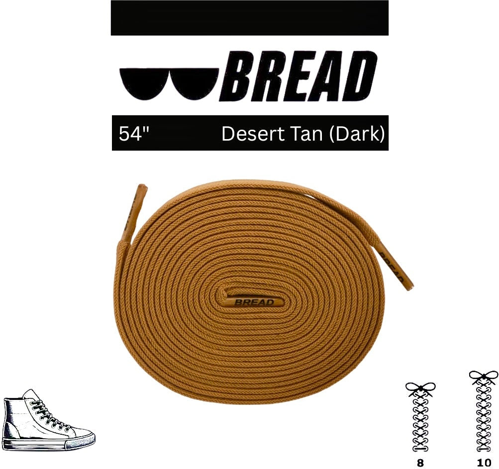 Bread Elastic Shoelace - Desert Tan (dark)