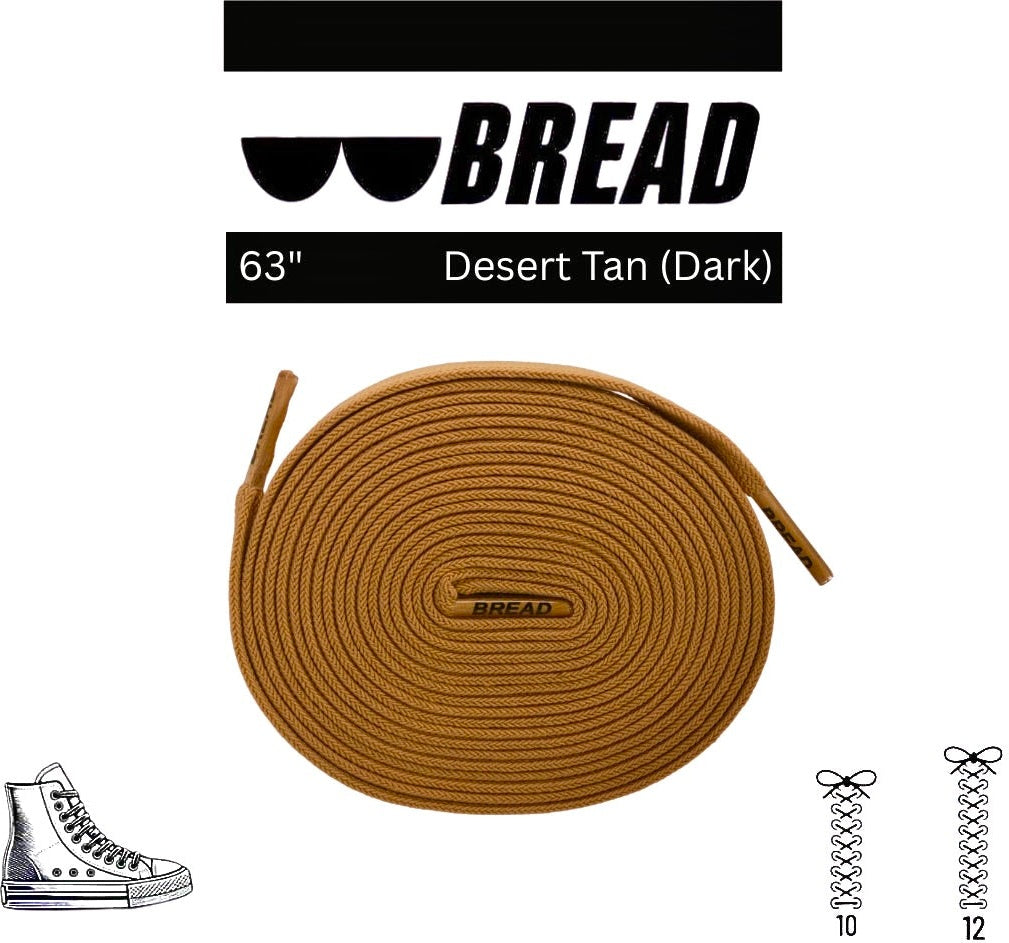 Bread Elastic Shoelace - Desert Tan (dark)
