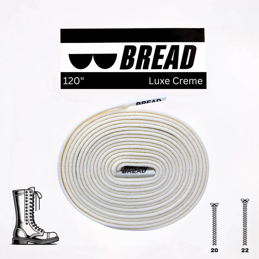 Bread Elastic Shoelace - Luxe Creme - 120’’