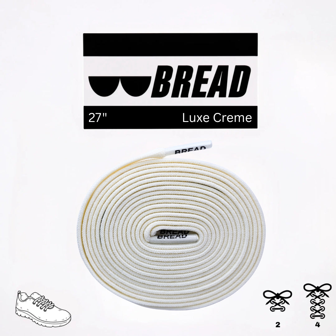 Bread Elastic Shoelace - Luxe Creme - 27’’
