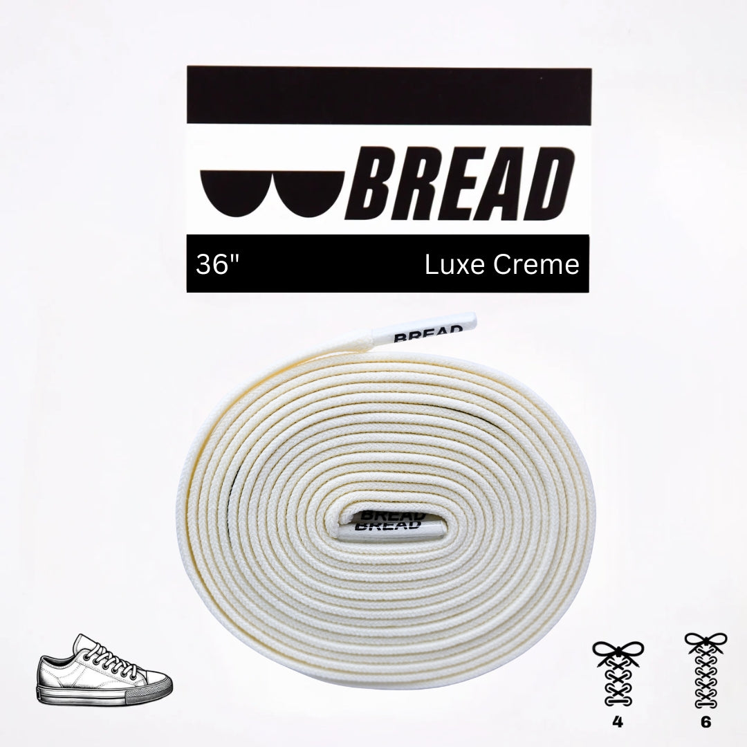 Bread Elastic Shoelace - Luxe Creme - 36’’