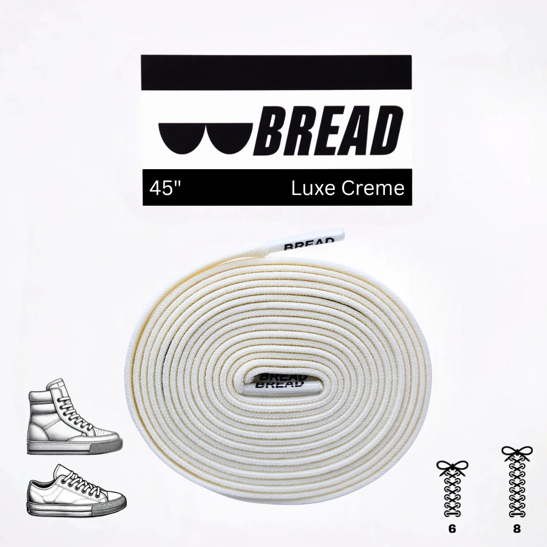 Bread Elastic Shoelace - Luxe Creme - 45’’