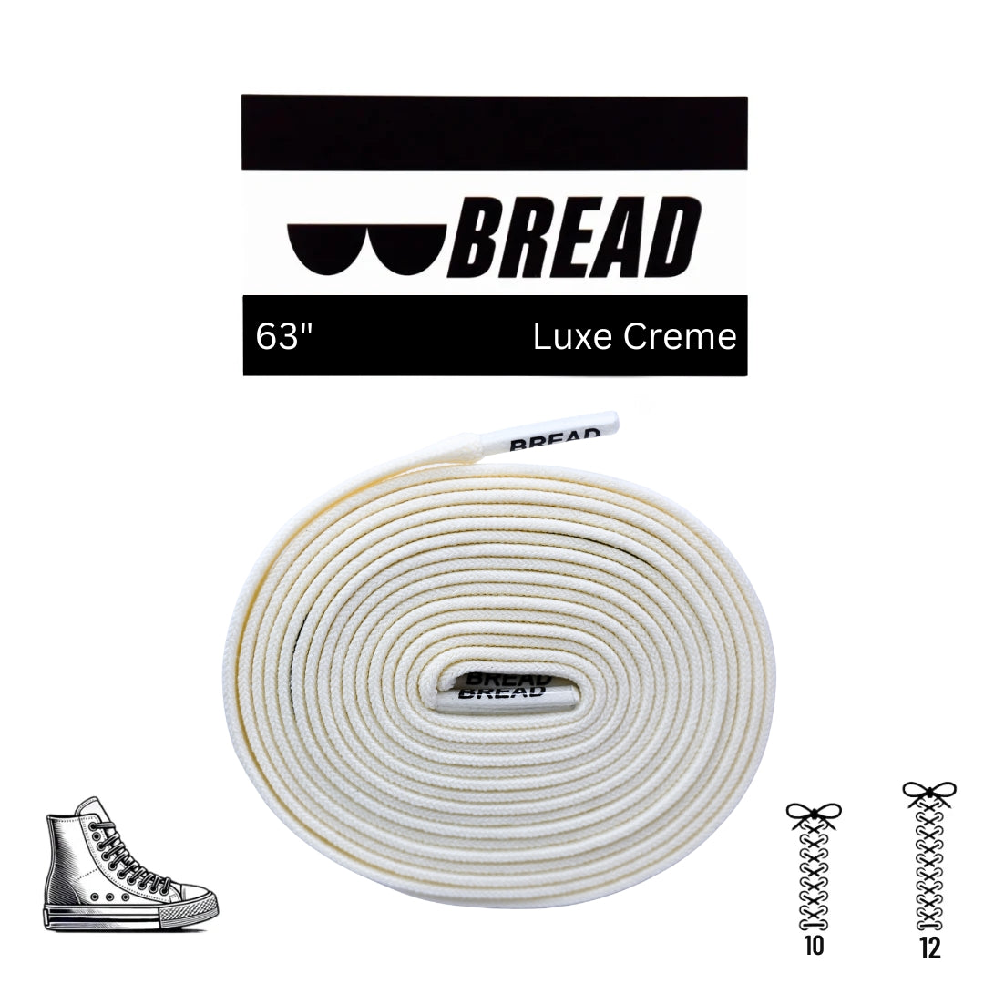 Bread Elastic Shoelace - Luxe Creme - 63’’
