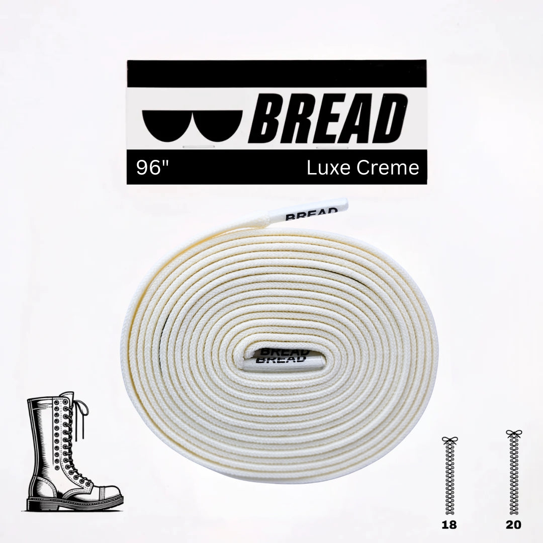 Bread Elastic Shoelace - Luxe Creme - 96’’