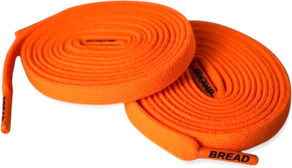 Bread Elastic Shoelace - Neon Orange