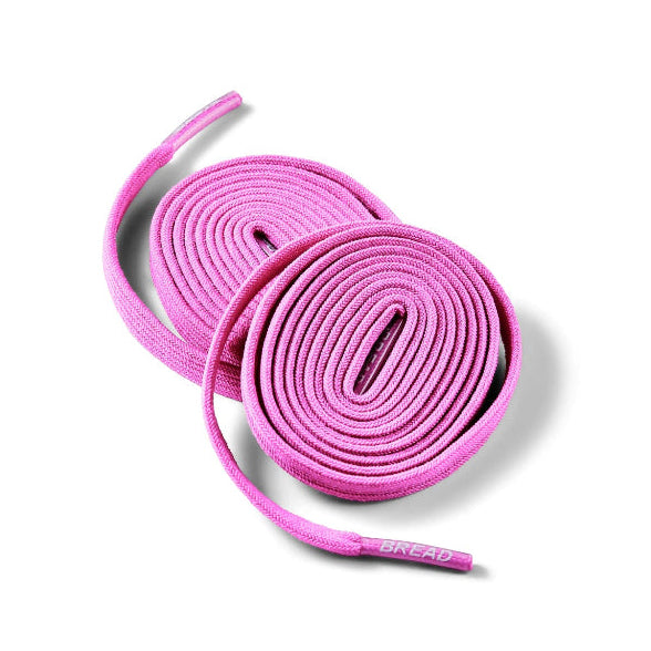 Bread Elastic Shoelace - Pretty Pink - 36’’ Xtra Stretch