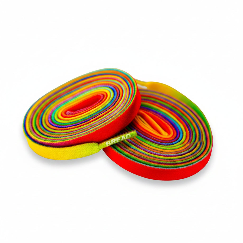 Bread Elastic Shoelace - Prime Rainbow