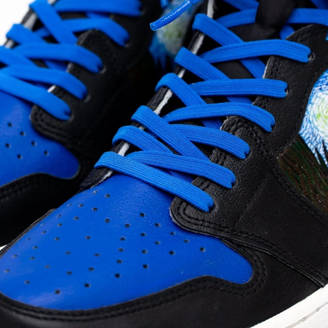 Bread Elastic Shoelace - Sonic Blue
