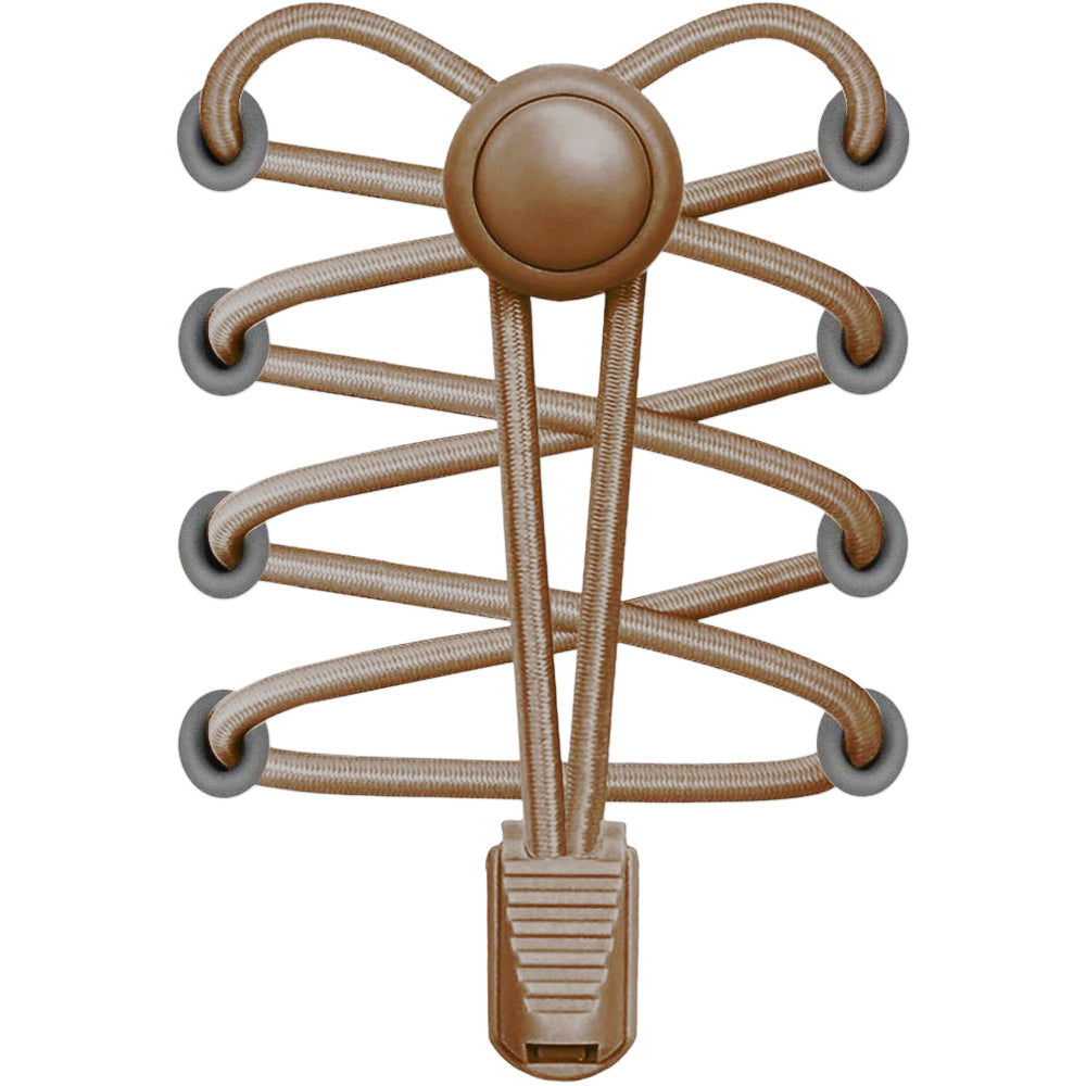 Bread Round Locks Elastic - Coyote Brown