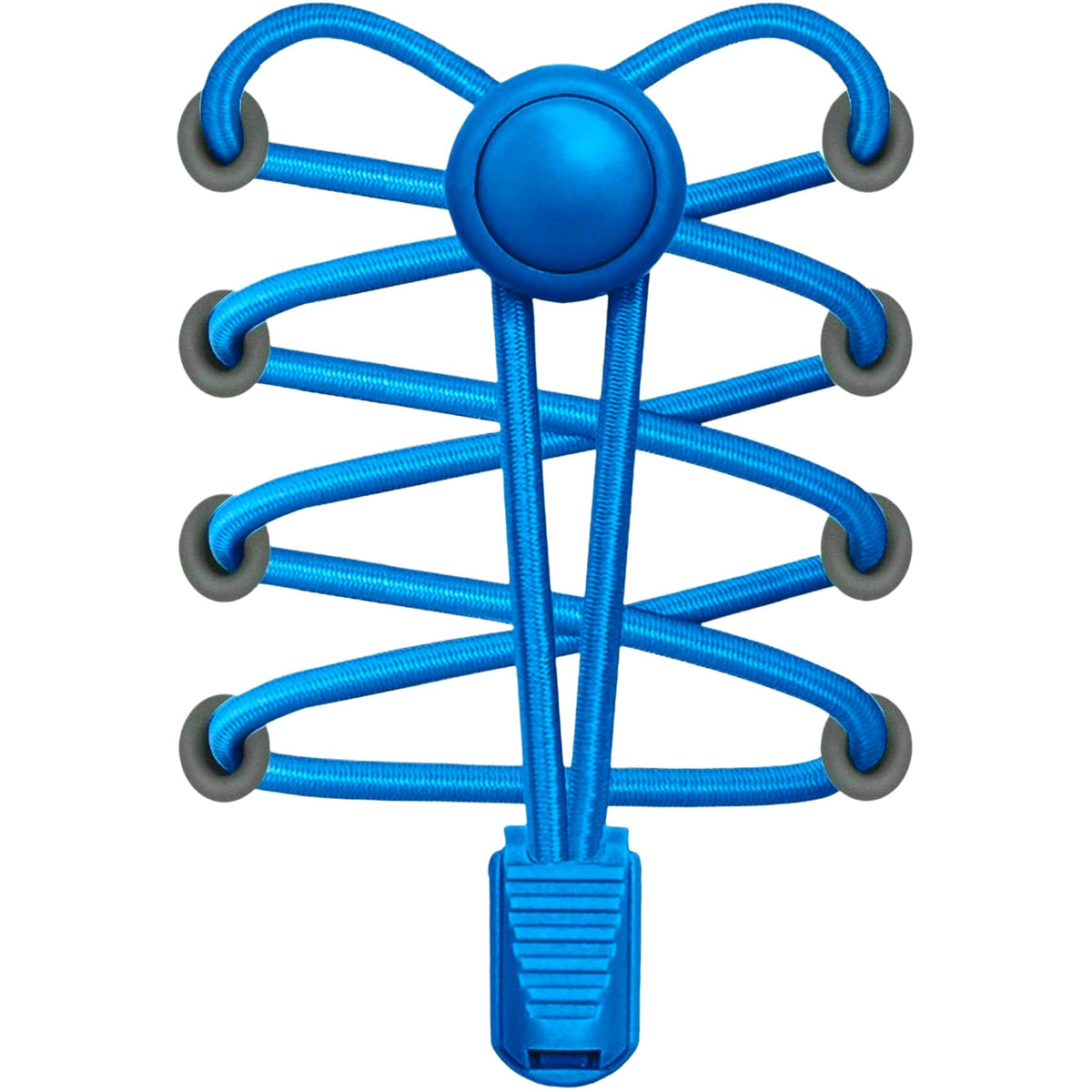 Bread Round Locks Elastic - Electric Blue