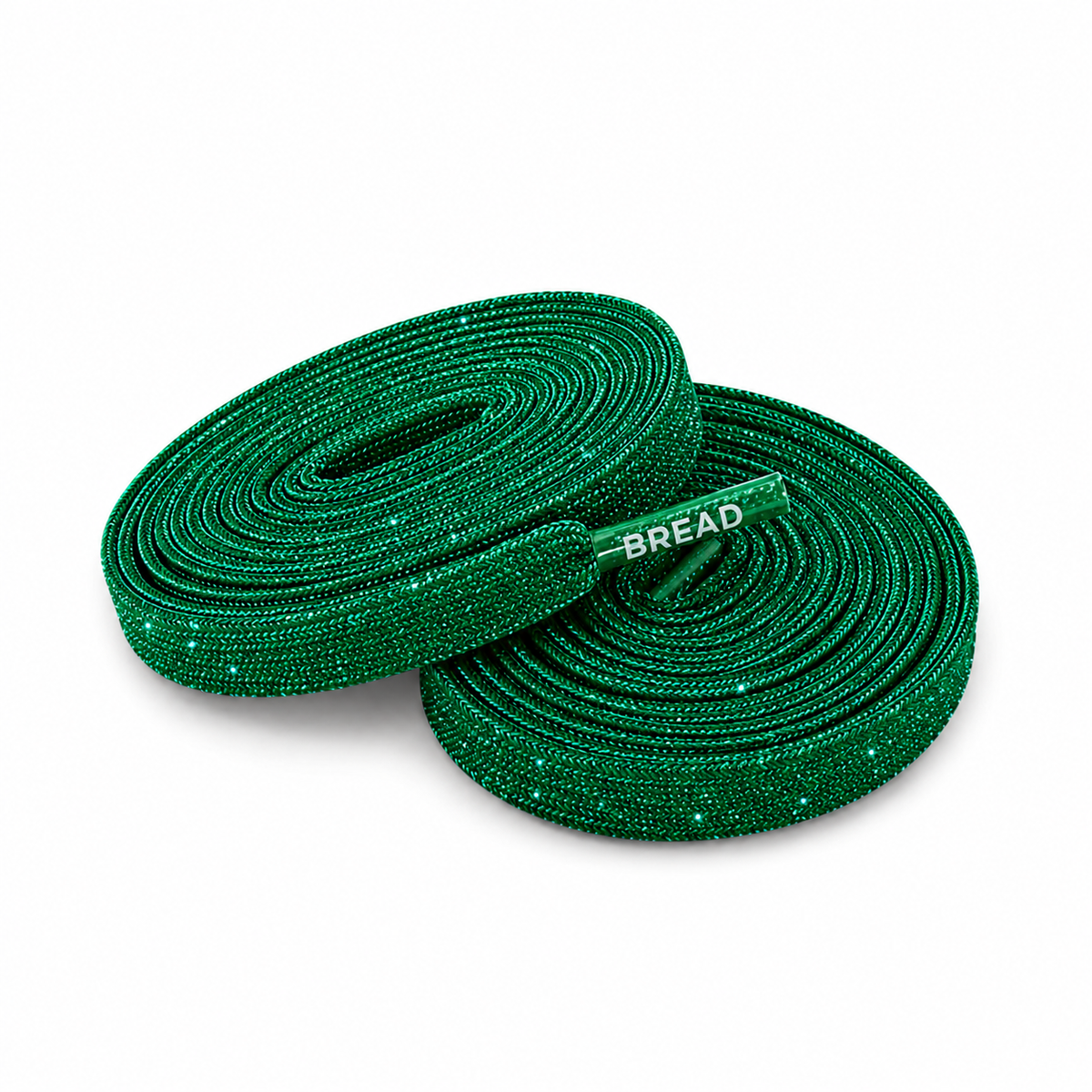 Bread Sparkly Flat Laces
