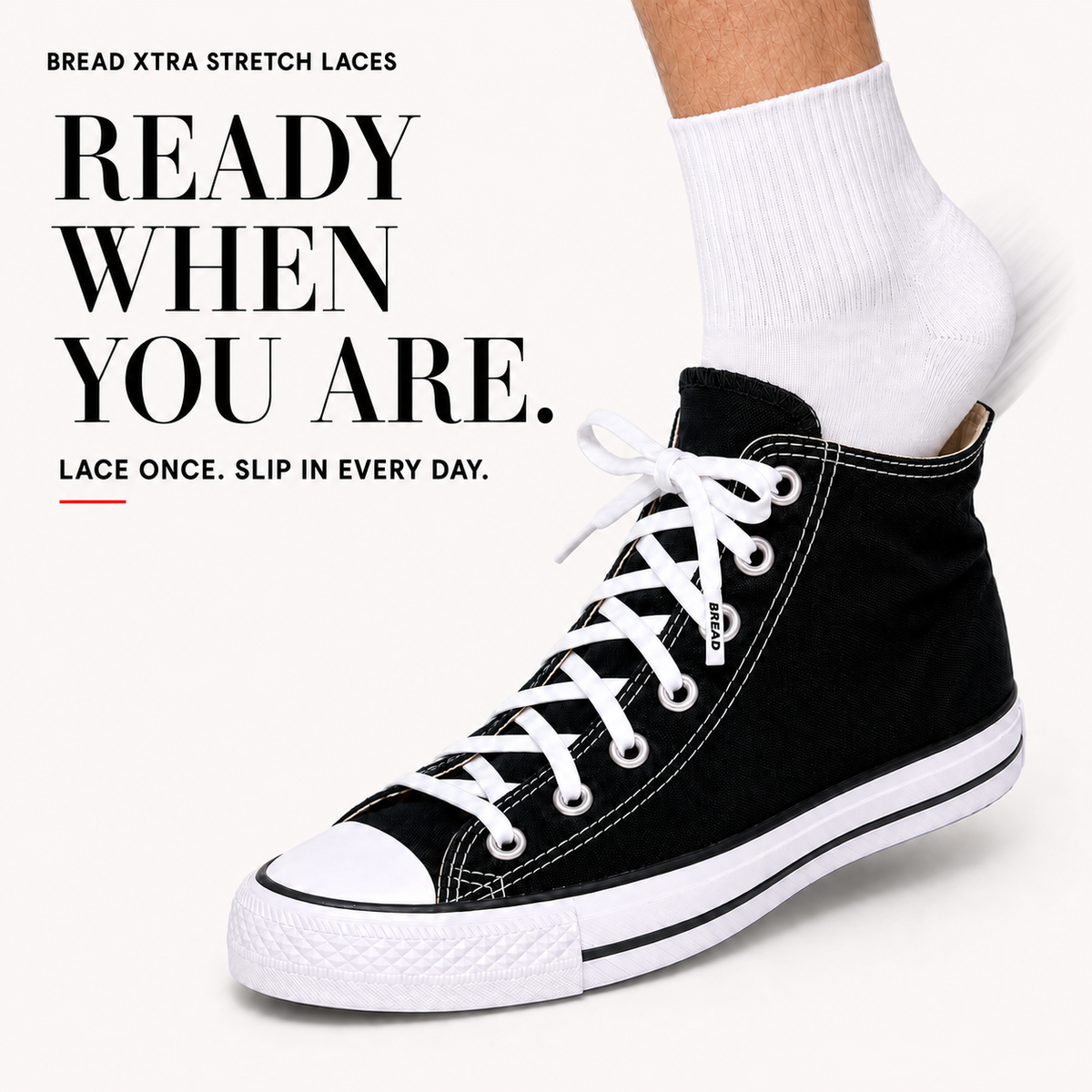 Bread Xtra Stretch Flat Xlaces