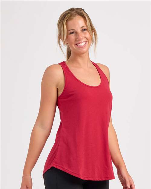 Brick Red Women's Essential Racerback Tank Top - BW2502