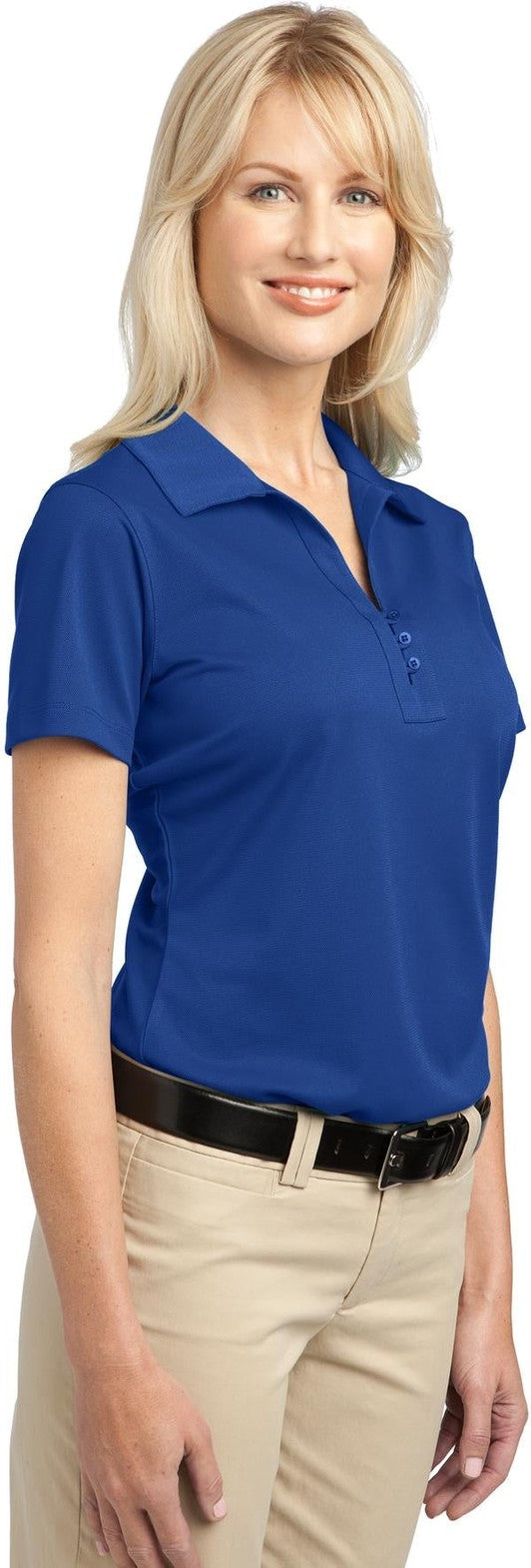 Bright Royal Port Authority Women's Tech Pique Polo. L527