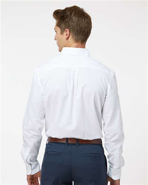Bright White Cotton/Linen Shirt - 13TH107