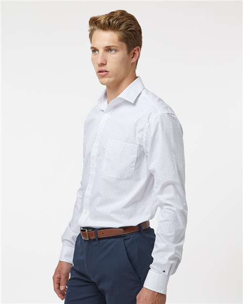 Bright White Polka Dot Shirt - 13TH105