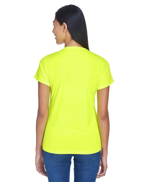 Bright Yellow Women&#39;s Cool &amp; Dry Sport Performance Interlock T-shirt - 8420L