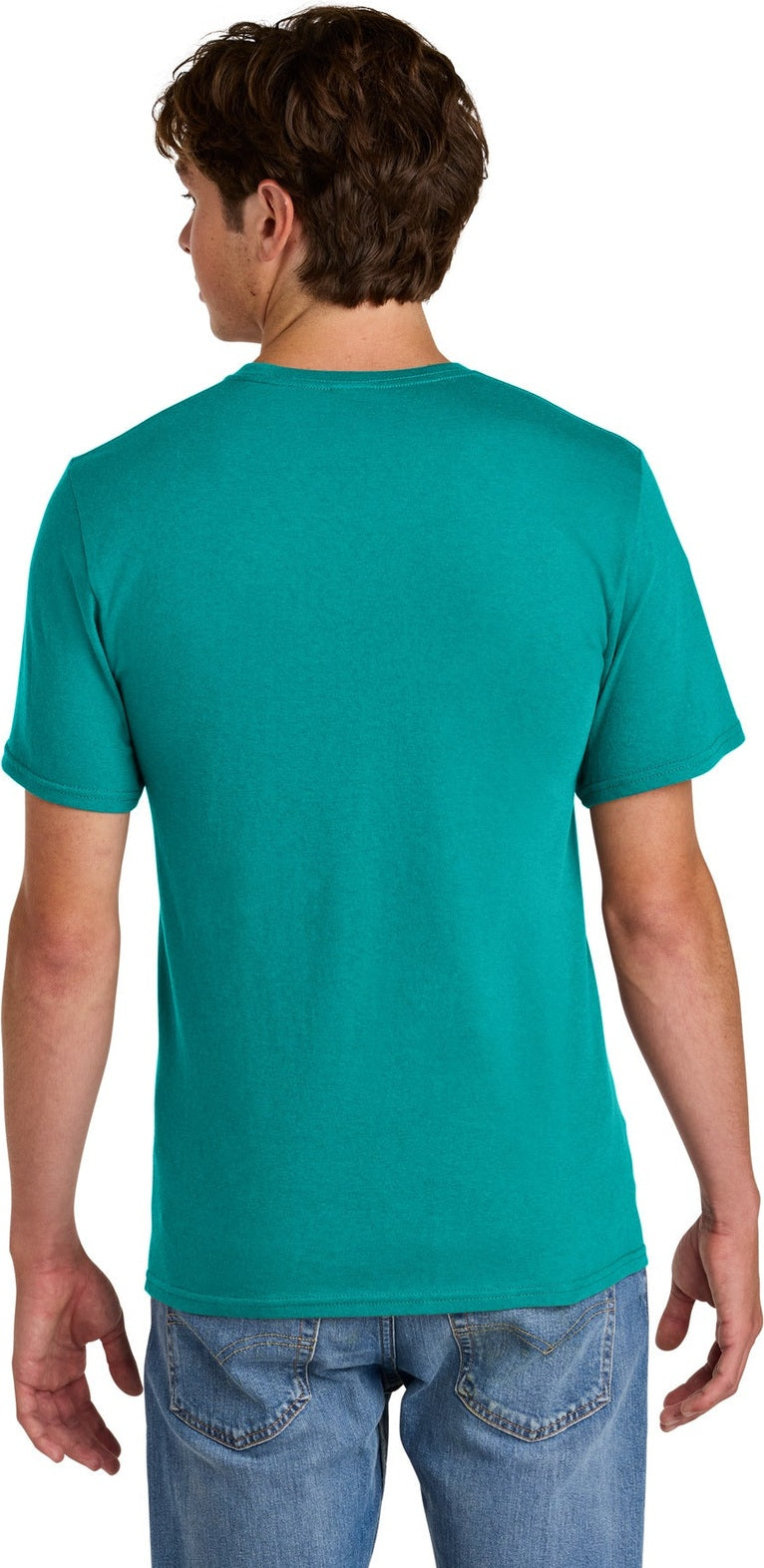 BrightAqua Port & Co Easy Cotton Tee PC43