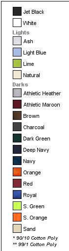 Brown Port & Co Essential Pocket Tee. PC61P