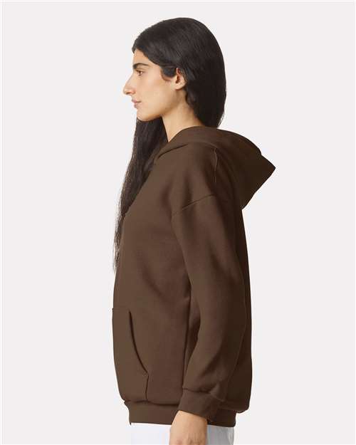 Brown ReFlex Fleece Hoodie - RF498