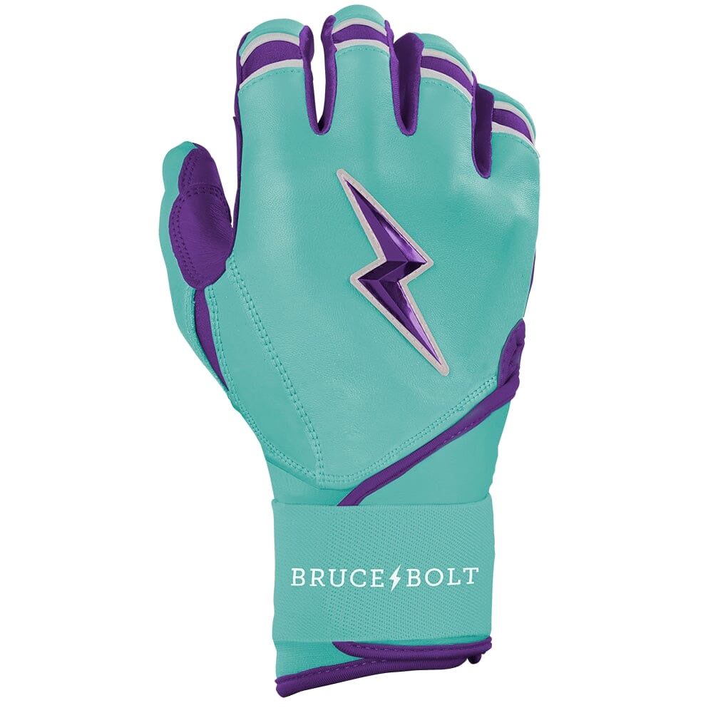 Bruce Bolt Creator Series Long Cuff Batting Gloves - Teal