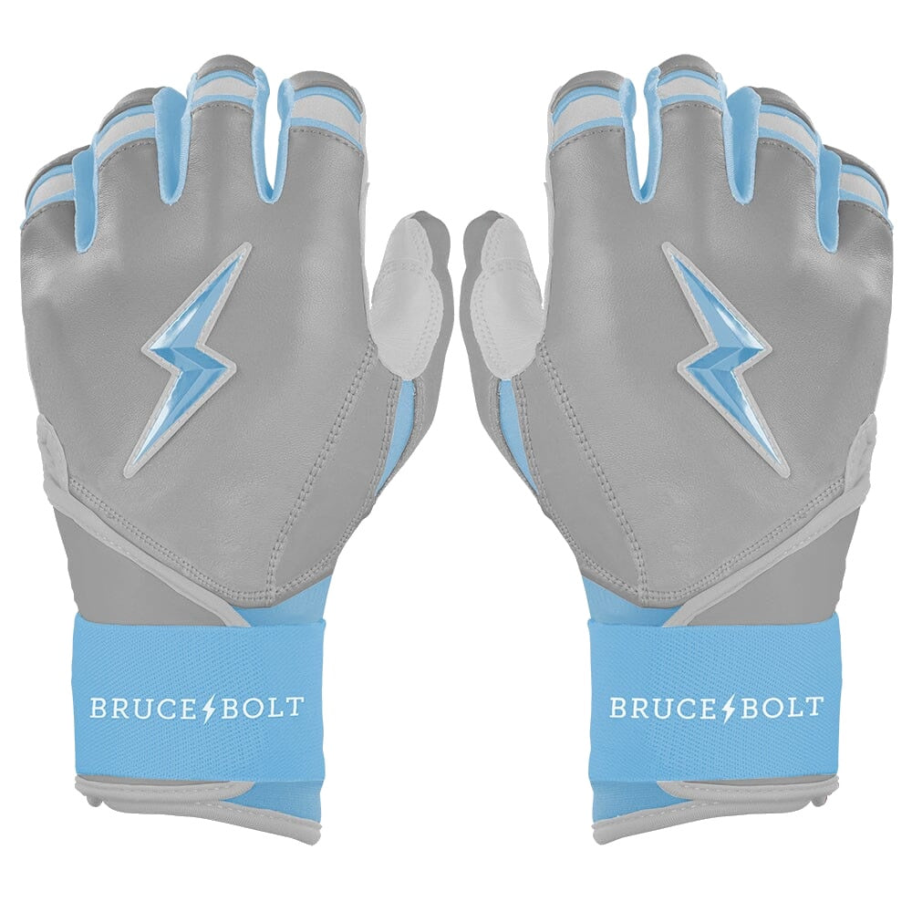 Bruce Bolt Ian Happ Signature Series Long Cuff Batting Gloves - Grey