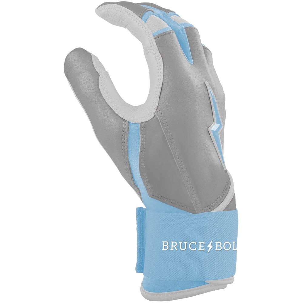 Bruce Bolt Ian Happ Signature Series Long Cuff Batting Gloves - Grey