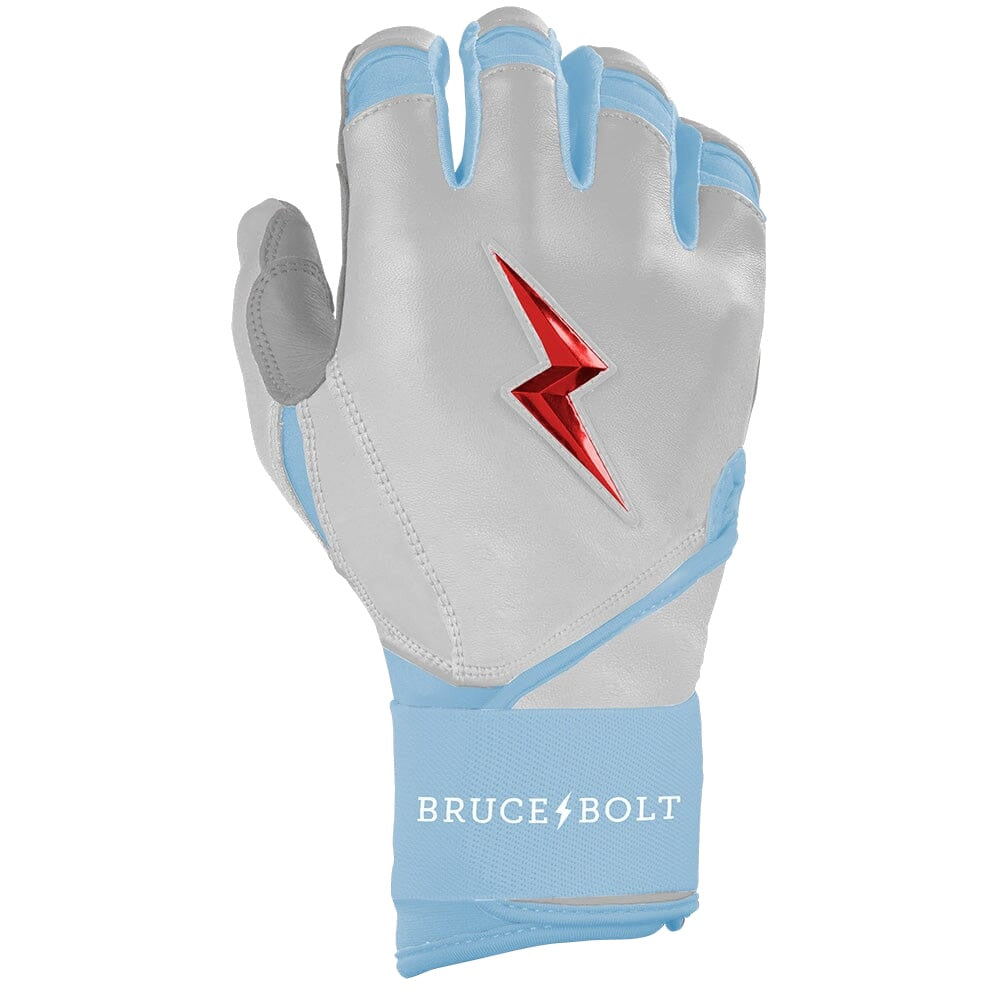 Bruce Bolt Ian Happ Signature Series Long Cuff Batting Gloves - White