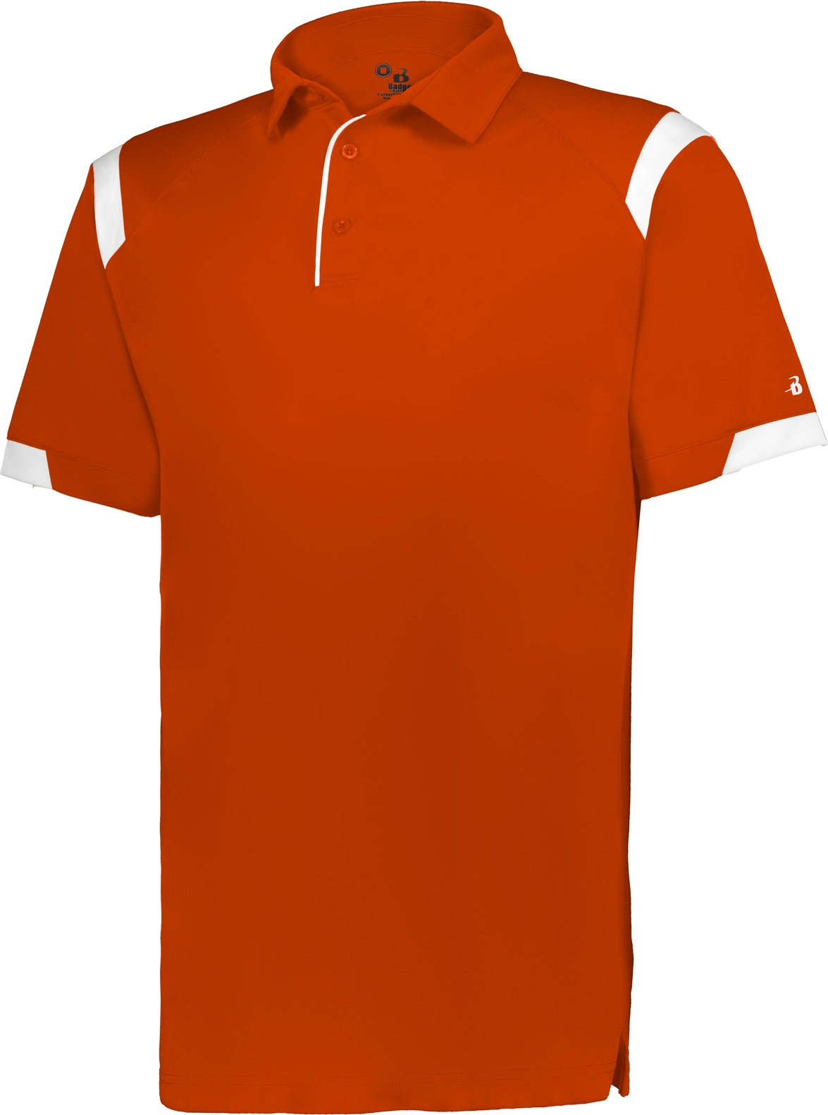 BT. ORANGE/WHITE (BA) ON THE RISE POLO