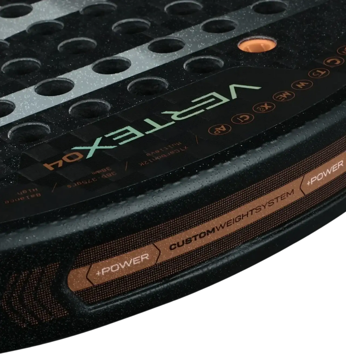 Bullpadel Vertex 04 - Blk / Os