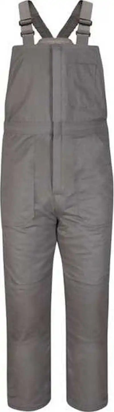 Bulwark Blc8 Deluxe Insulated Bib Overall - Excel Fr Comfortouch - Gray