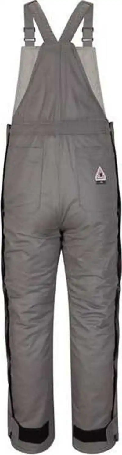 Bulwark Blc8l Deluxe Insulated Bib Overall - Excel Fr Comfortouch - Long Sizes - Gray