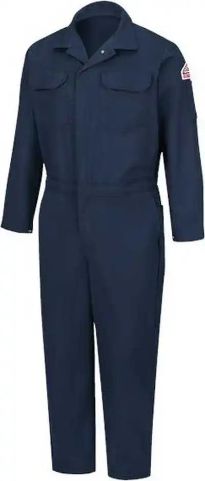 Bulwark Ced2l Flame Resistant Coveralls Long Sizes Navy