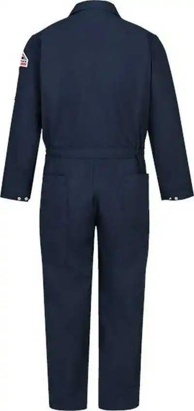 Bulwark Ced2l Flame Resistant Coveralls Long Sizes Navy