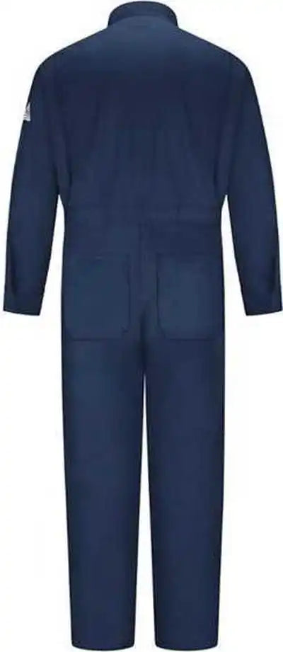 Bulwark Ced4l Deluxe Coverall - Excel Fr 7.5 Oz. Long Sizes - Navy