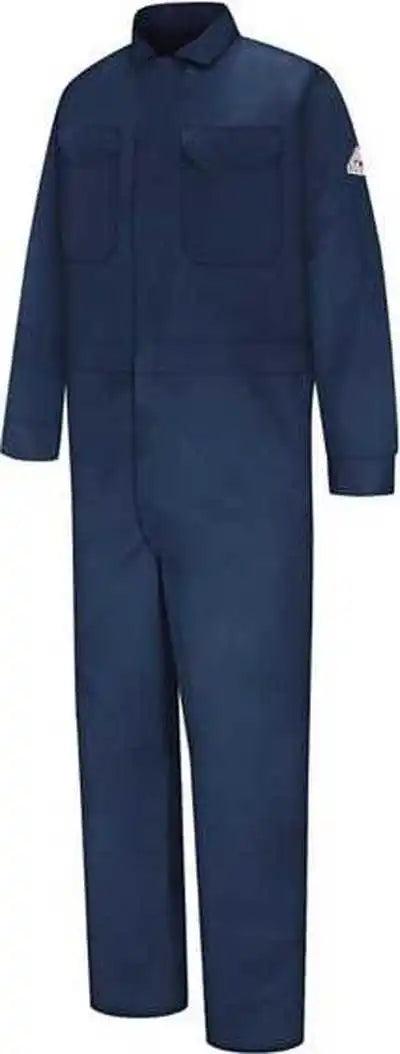 Bulwark Ced4l Deluxe Coverall - Excel Fr 7.5 Oz. Long Sizes - Navy
