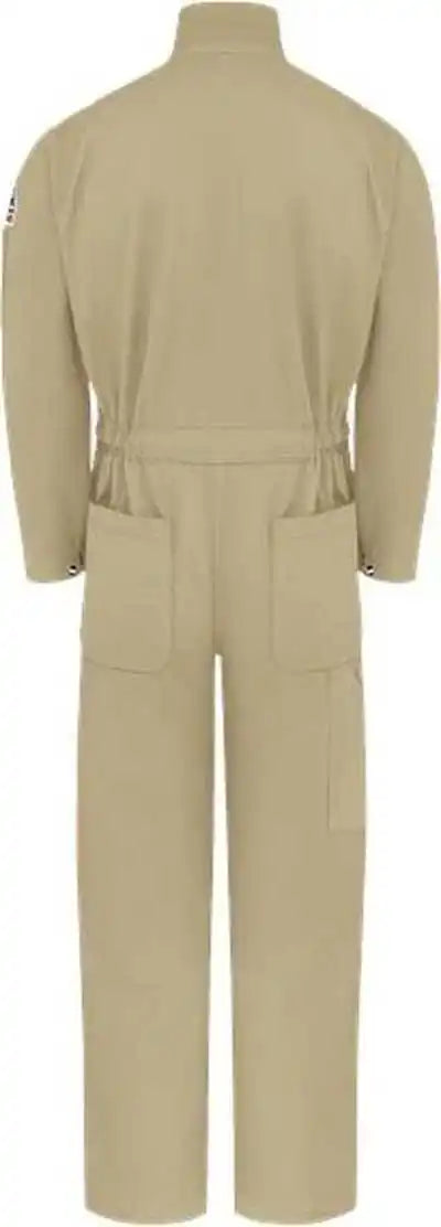 Bulwark Clb2l Premium Coverall - Excel Fr Comfortouch - 7 Oz. Long Sizes - Khaki