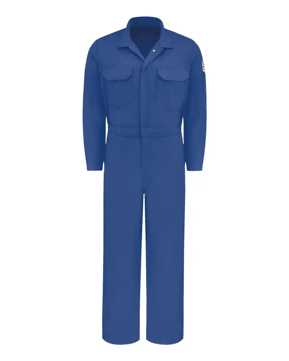 Bulwark Clb2t Premium Coverall - Excel Fr® Comfortouch® - 7 Oz. - Tall Sizes - Royal Blue - Lt