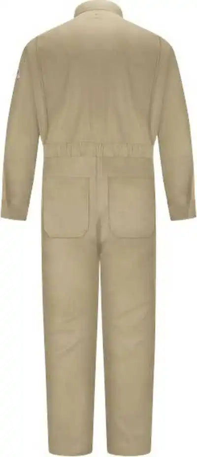 Bulwark Clb3 Women’s Premium Coverall with Csa Compliant Reflective Trim - Khaki