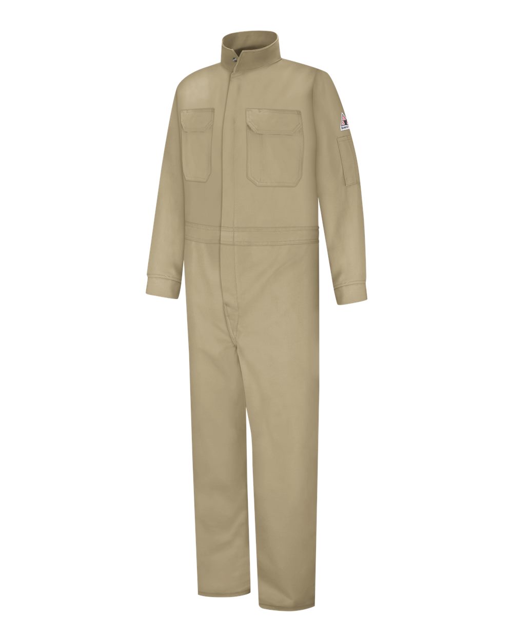 Bulwark Clb3 Women’s Premium Coverall with Csa Compliant Reflective Trim - Khaki