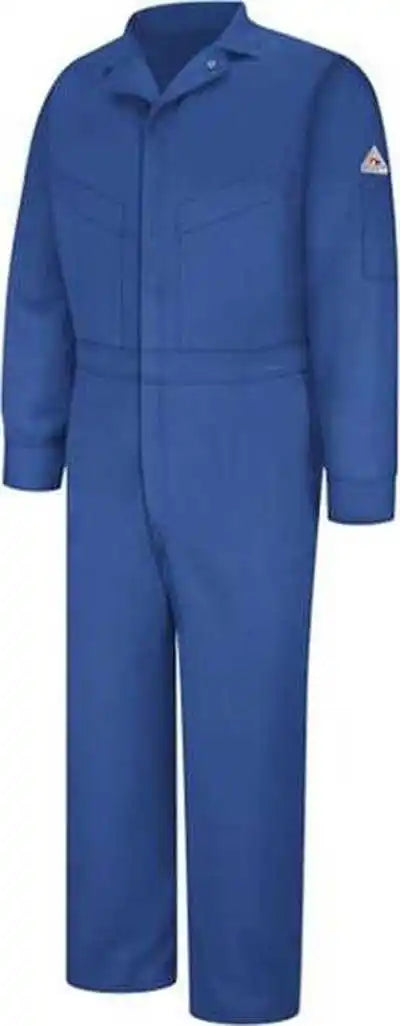 Bulwark Cld4 Deluxe Coverall Royal Blue